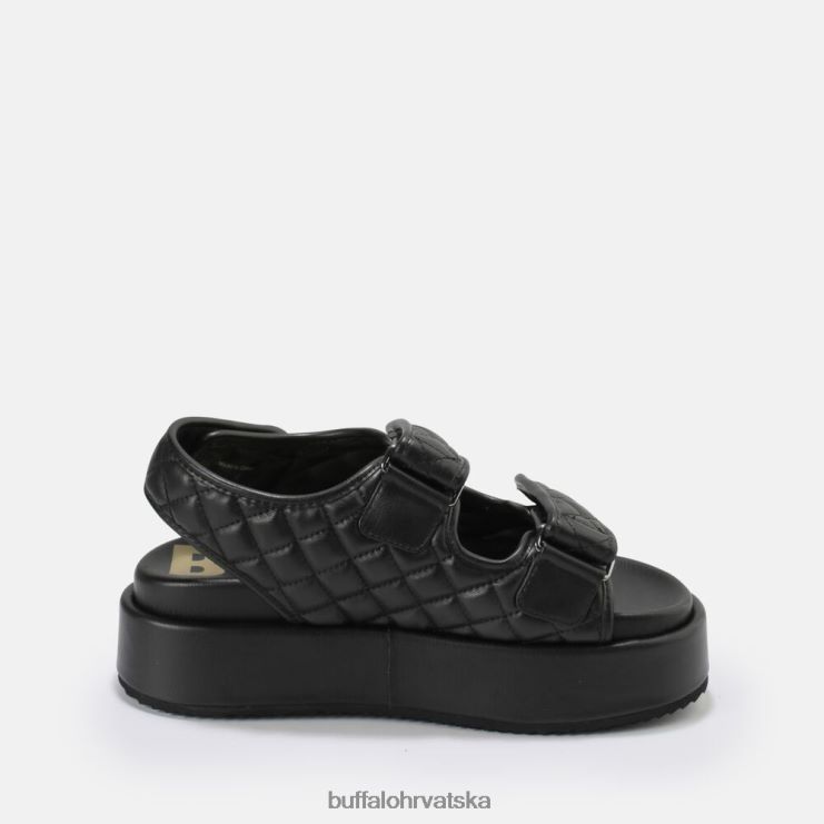 crno Buffalo noa poplun sandale s platformom veganske |sandale TDD6T786